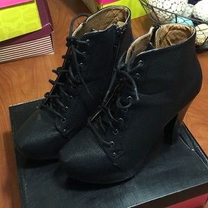 Black booties
